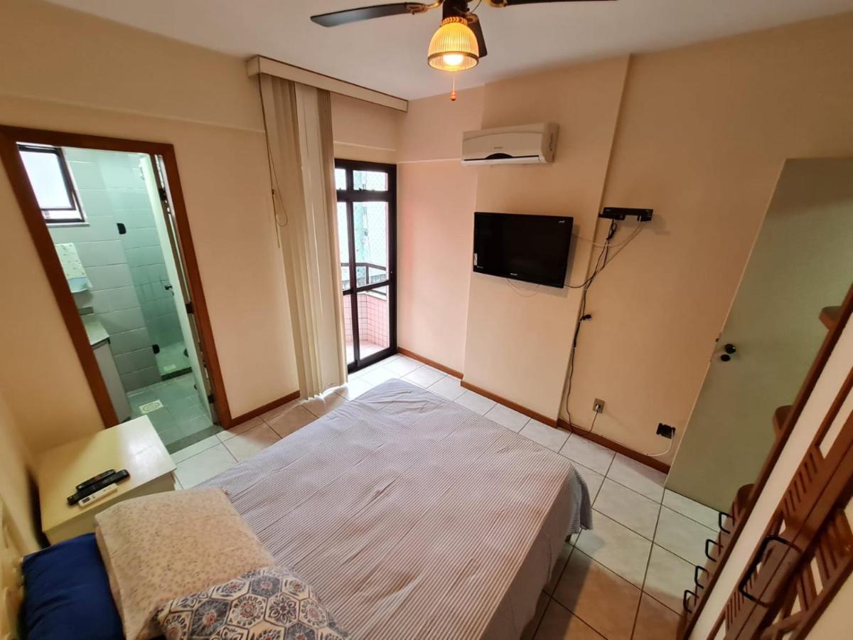 Apt Encantador Centro Guarapari, Completo, 50 M Da Praia מראה חיצוני תמונה